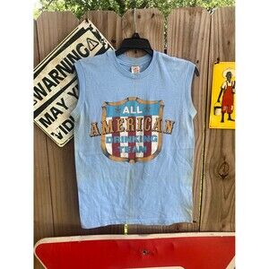 Vintage 80s All American Drinking Team Tank top by Stedman Size M